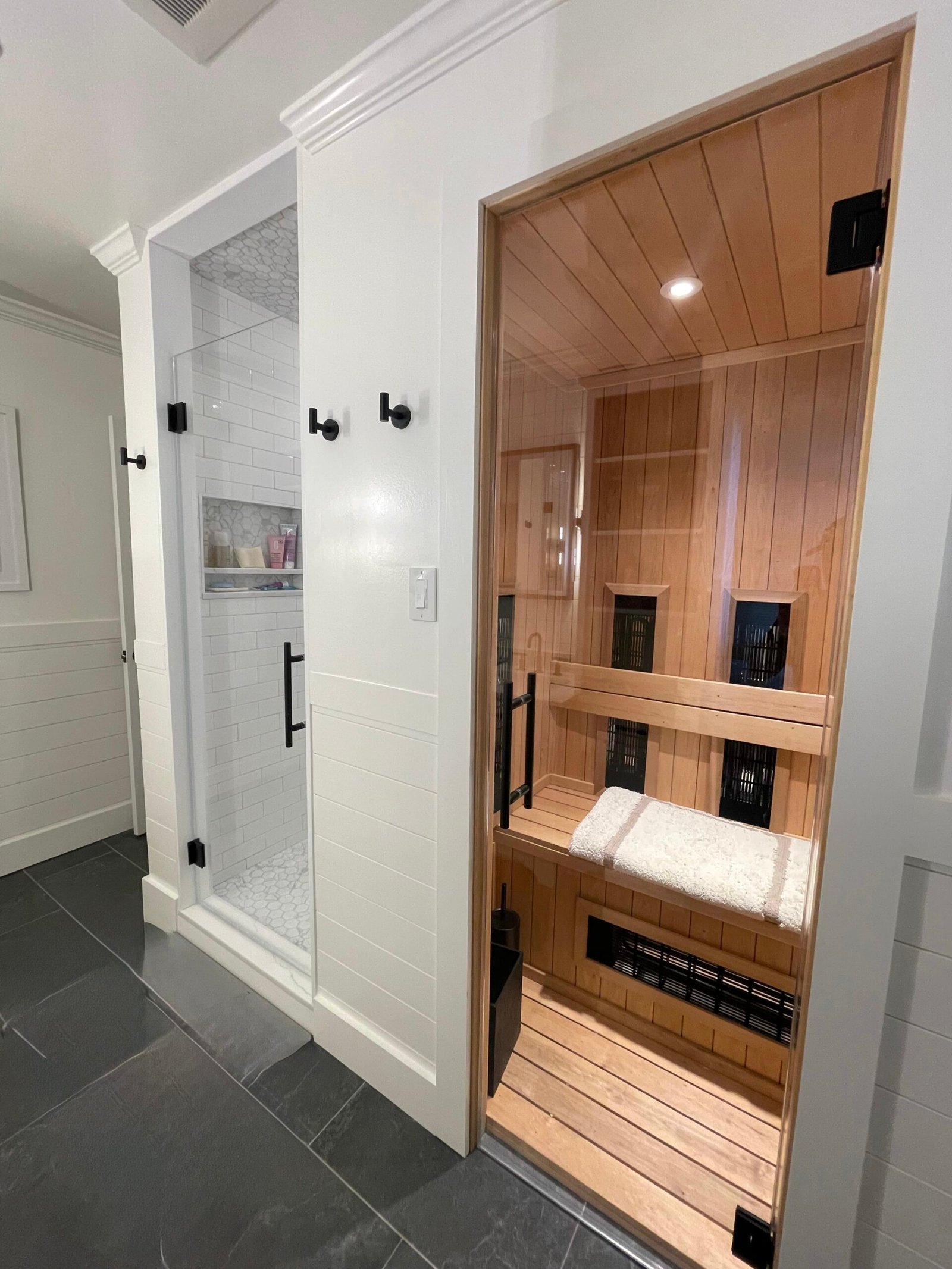 Shower Door and Sauna Glass Door in Wilton, CT